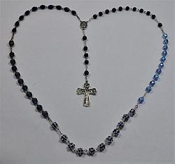 Marian Apparition Blue Rosary