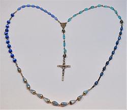 Marian Apparition Blue Rosaries