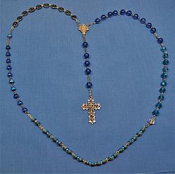 Marian Apparition Blue Rosaries