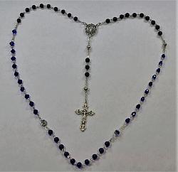 Marian Apparition Blue Rosaries