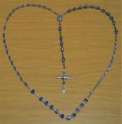 Marian Apparition Blue Rosaries