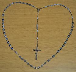 Marian Apparition Blue Rosaries