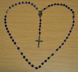 Marian Apparition Blue Rosaries