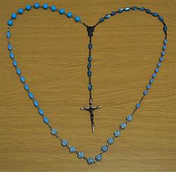 Marian Apparition Blue Rosaries