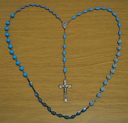 Marian Apparition Blue Rosaries