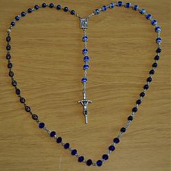 Marian Apparition Blue Rosaries