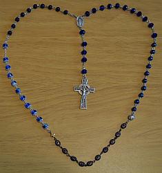 Marian Apparition Blue Rosaries