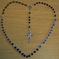 Marian Apparition Blue Rosaries