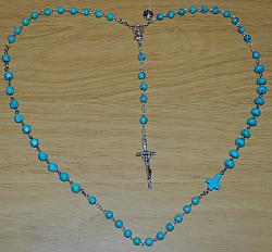 Marian Apparition Blue Rosaries