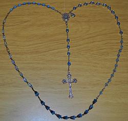 Marian Apparition Blue Rosaries