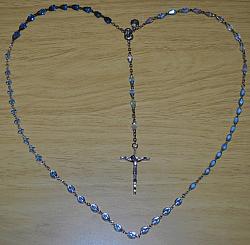 Marian Apparition Blue Rosaries