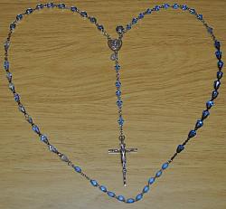 Marian Apparition Blue Rosaries