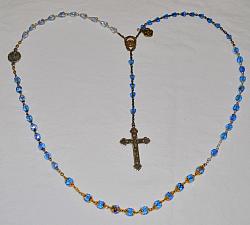 Marian Apparition Blue Rosaries