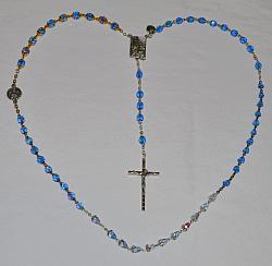 Marian Apparition Blue Rosaries