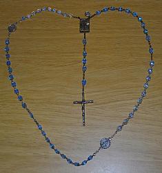 Marian Apparition Blue Rosaries