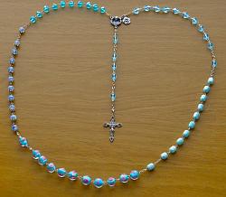 Marian Apparition Blue Rosaries