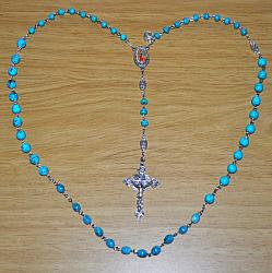 Marian Apparition Blue Rosaries