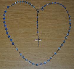 Marian Apparition Blue Rosaries