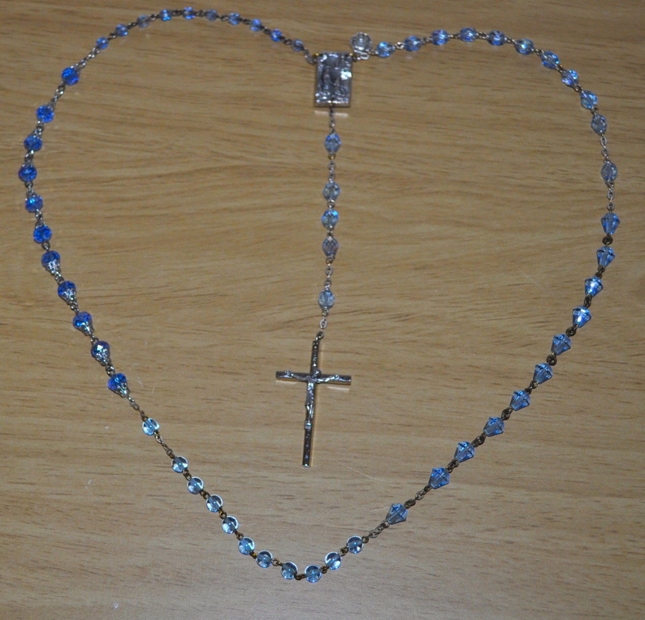 Marian Apparition Blue Rosaries