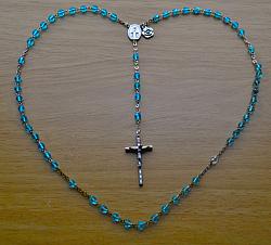 Marian Apparition Blue Rosaries