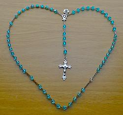 Marian Apparition Blue Rosaries