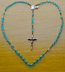 Marian Apparition Blue Rosaries