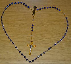 Marian Apparition Blue Rosaries