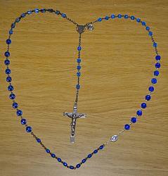 Marian Apparition Blue Rosaries