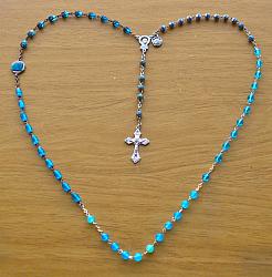 Marian Apparition Blue Rosaries