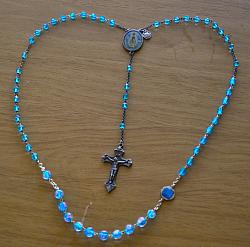Marian Apparition Blue Rosaries
