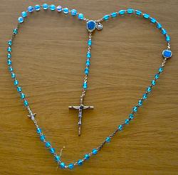 Marian Apparition Blue Rosaries
