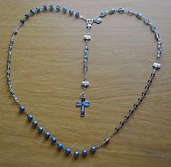 Marian Apparition Blue Rosaries