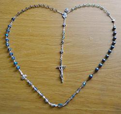 Marian Apparition Blue Rosaries