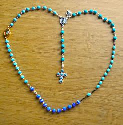 Marian Apparition Blue Rosaries