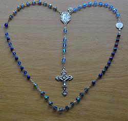 Marian Apparition Blue Rosaries