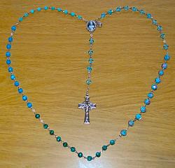 Marian Apparition Blue Rosaries