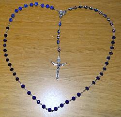 Marian Apparition Blue Rosaries