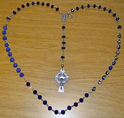 Marian Apparition Blue Rosaries