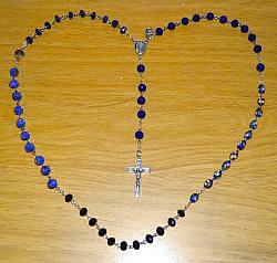 Marian Apparition Blue Rosaries