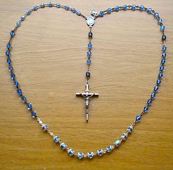Marian Apparition Blue Rosaries