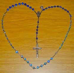 Marian Apparition Blue Rosaries