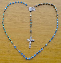 Marian Apparition Blue Rosaries