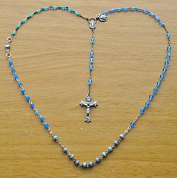 Marian Apparition Blue Rosaries
