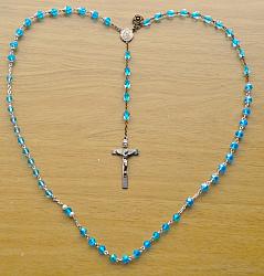 Marian Apparition Blue Rosaries