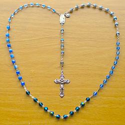 Marian Apparition Blue Rosaries