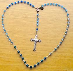 Marian Apparition Blue Rosaries