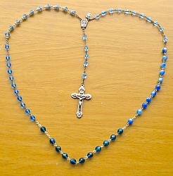 Marian Apparition Blue Rosaries