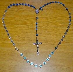 Marian Apparition Blue Rosaries