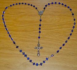 Marian Apparition Blue Rosaries