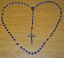Marian Apparition Blue Rosaries